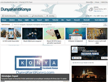Tablet Screenshot of dunyakentikonya.com